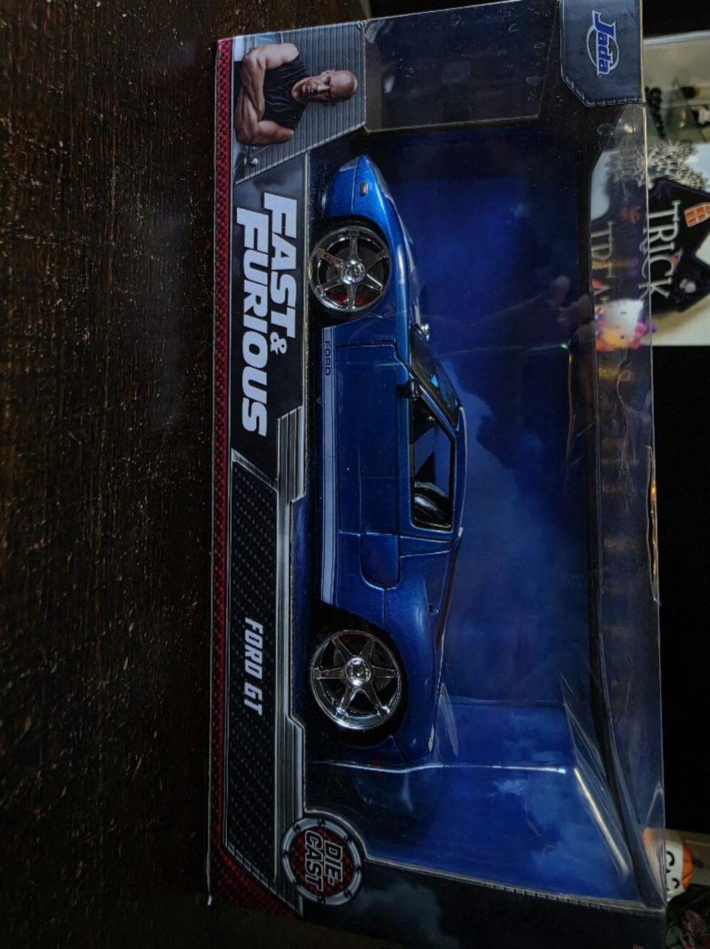 Fast & Furious Ford GT Blue Die-Cast 1:24